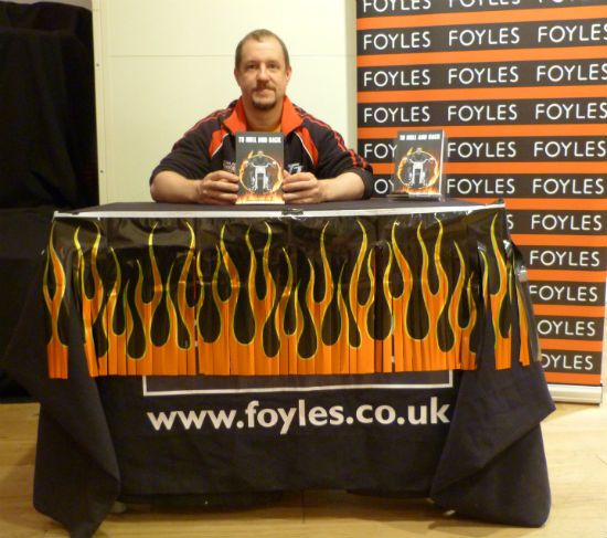 Christopher Fielden To Hull & BAck Anthology Book Launch at Foyles in Bristol