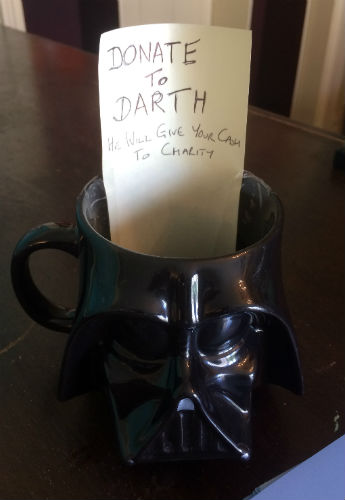 Donate to Darth Vader