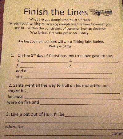 Finish The Lines