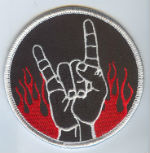 Metal Hand Sign patch