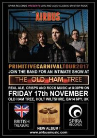 Airbus at The Old Ham Tree, Holt, UK gig poster