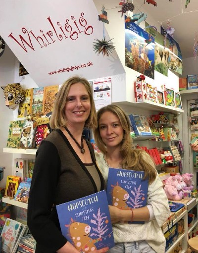 Author Katy Segrove with Illustrator Katerina Vykhodtseva