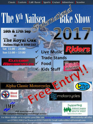 Nailsea Bike Show 2017 Poster