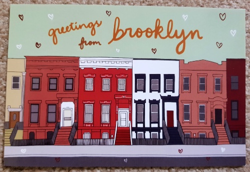 Postcard from Brooklyn New York