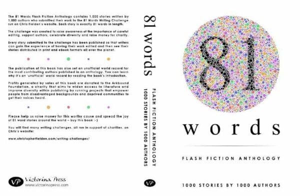 81 Words Flash Fiction Anthology full book cover