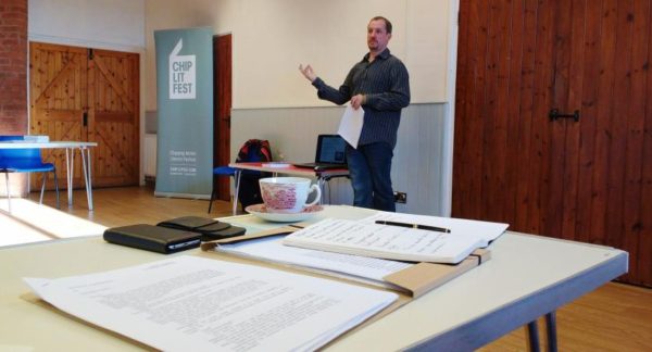 Christopher Fielden Speaking at ChipLitFest