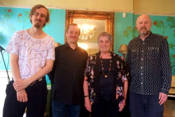 Mike Scott Thomson, Chris Fielden, Jude Higgins and Allen Ashley