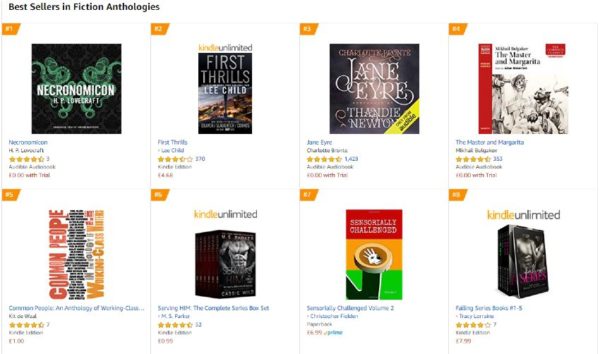 Sensorially Challenged Volume 2 at number 7 on Amazon