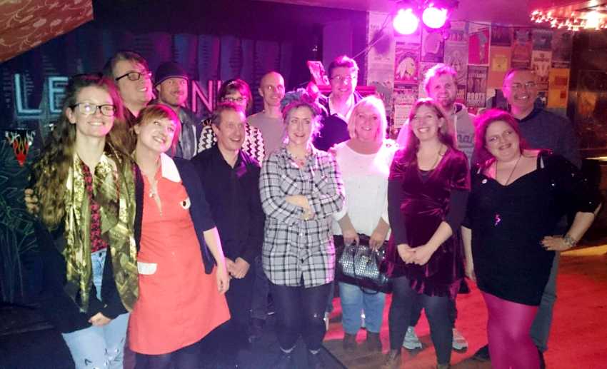 To Hull And Back Short Story Anthology 2017 book launch at Talking Tales spoken word event